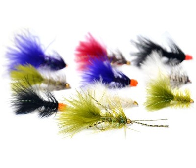 26 Crystal Bugger/Woolly Bugger/Egg Sucking Leech + Waterproof Fly with Dry/S...