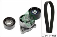 Schaeffler INA Keilrippenriemensatz 529 0433 10 FüR Nissan X83 Opel Primastar 2