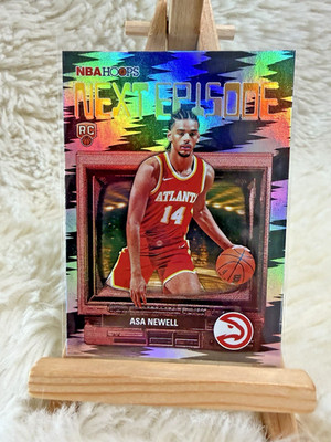 2025-26 Topps NBA Hoops #NE-15 Asa Newell Atlanta Hawks Next Episode Rookie RC