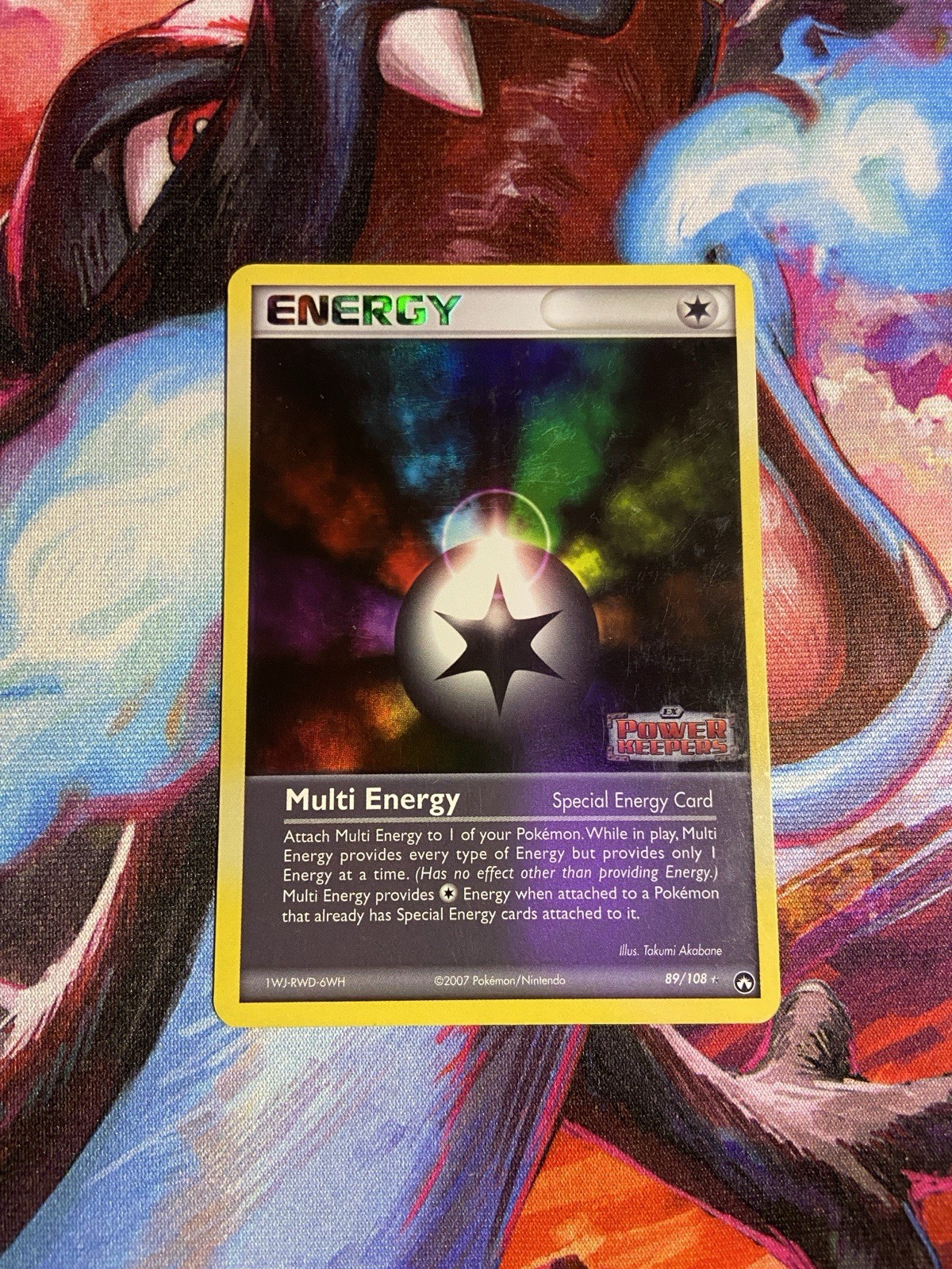 Multi Energy 89/108 Power Keepers Rare STAMPED