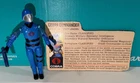 Vintage GI Joe Cobra Commander 1983 Hooded V1.5 w File Card Weapon Hasbro ARAH