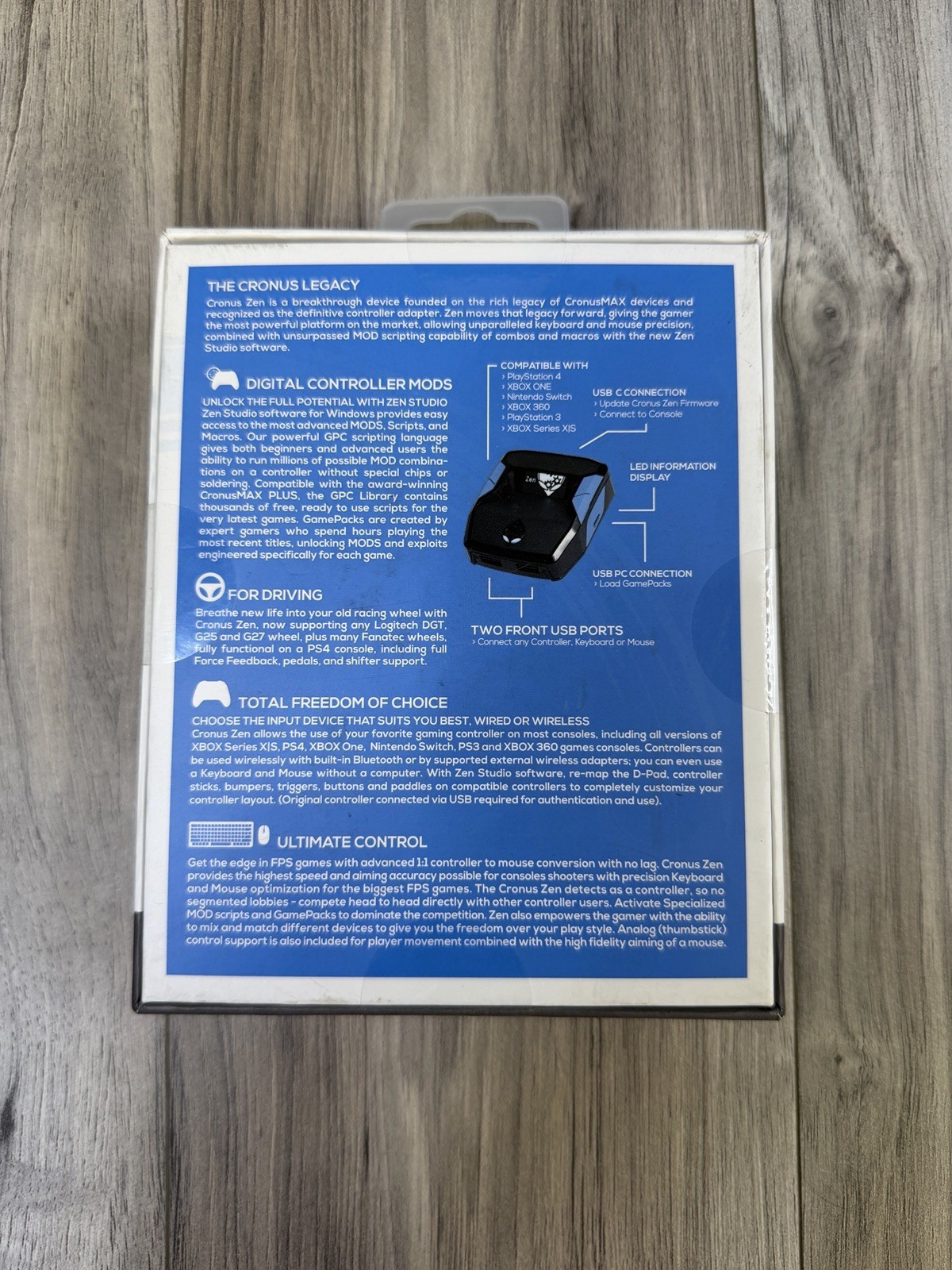 Cronus Zen Controller Emulator for Xbox, Playstation, Nintendo and PC ...