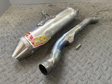 2009 09 HONDA CRF250R PRO CIRCUIT TI-4R EXHUAST PIPE SILENCER MUFFLER