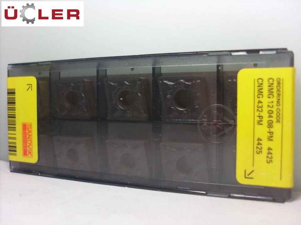 10 X SANDVIK CNMG 120408-PM 4425 WENDESCHNEIDPLATTEN CARBIDE INSERTS