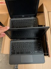 LOT OF 500 DELL 3100 CHROMEBOOKS NON TOUCH GOOD TESTED WORKING 2000 AVAILABLE