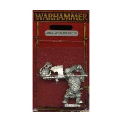 GW WHF Orcs & Goblins Games Day Black Orc (2000 Ed) Pack New