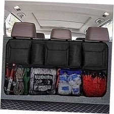 Car Trunk Organizer, Backseat Hanging Organizer with 9 Large Storage 9 Pocket