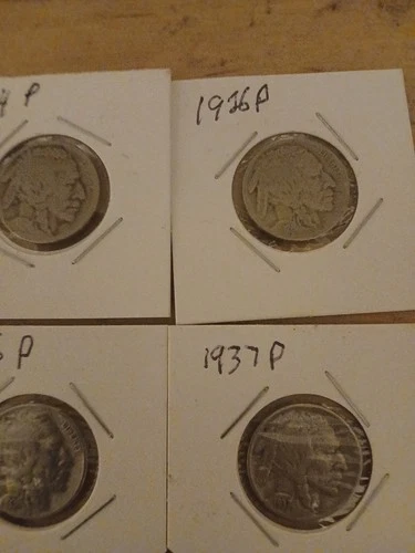 I Got A Lot Of 12 Buffalo Head Nickels In Pretty Good Shape Most States Can...