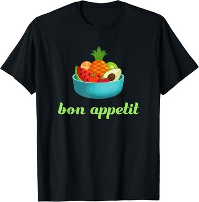 Bon Appetit Fruit T-Shirt Men Women Youth