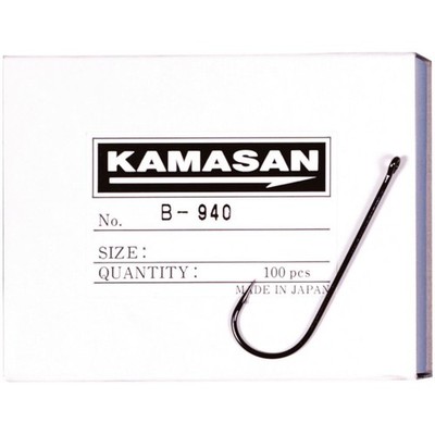 Kamasan B940 schwarz Aberdeen klassische Haken 100 Stück