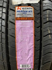 2 New 255 65 18 111t Kenda Klever St Kr52 All Season Tires