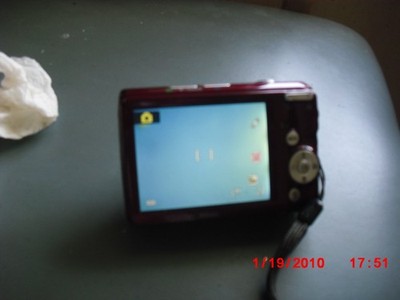Nikon COOLPIX L20 Digital Camera  - WORKS but Battery Door Defect - READ/LOOK