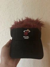 Miami Heat Flair Hair Visor Adjustable