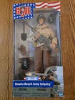 GI Joe Omaha Beach Army Infantry 12'" Figure D-Day Collection New Sealed 2001