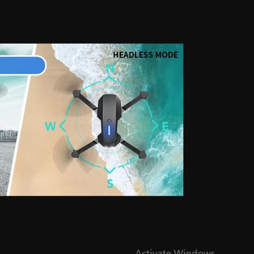 1080P HD Dual Camera E99Pro Drone & Altitude Hold Beginner Friendly Long Battery - Image 3 of 4