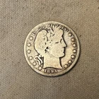 1894-O Barber Silver Half Dollar VG 550-66