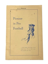 Pioneer In Pro Football Jack Cusack Jim Thorpe Canton Bulldogs