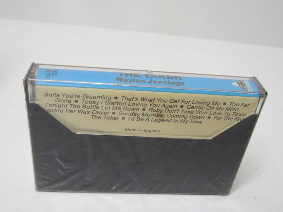 Waylon Jennings - The Taker - Everest Records - Cassette Tape New Sealed #SN - Image 2 of 3