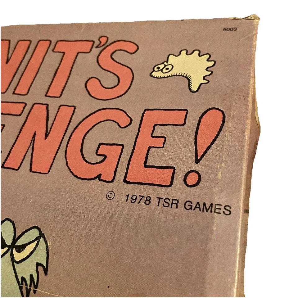 ‼️Original Vintage 1978 TSR Games Snit’s Revenge #5003 Game Only 5000 Made‼️ - Image 2 of 4