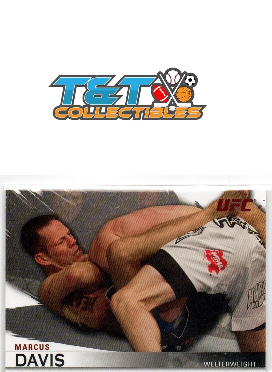 Carte Autographiée Topps UFC Main Event #81 – Marcus Davis – Blue Autographs 2010