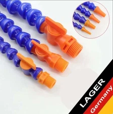 Gelenkschlauch Kühlmittelschlauch Kühlmittelleitung 1/4"-3/8"-1/2"40cm Sperrhahn