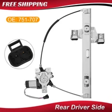 Rear Left Driver Power Window Regulator w/ Motor For 2003-2009 Hummer H2 751-707