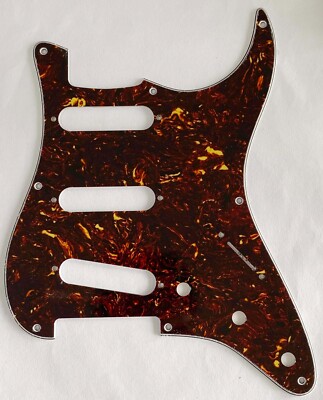 Guitar Pickguard For US Fender 57' 8 Screws Stratocaster Strat Brown Tortoise