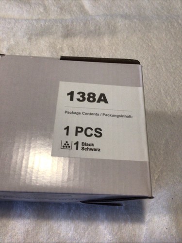 Black Toner Cartridge Compatible Replacement Black Laserjet Toner HP 138A - Bild 5 von 7