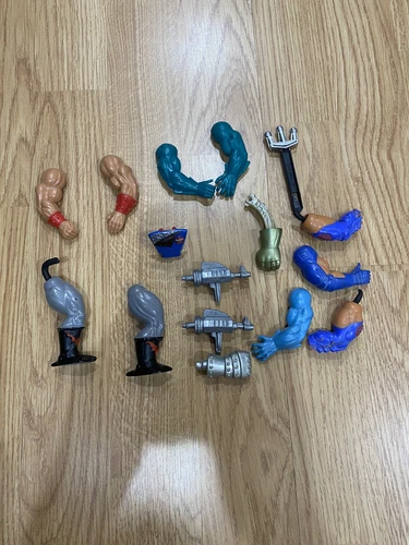 He-Man MOTU Vintage Figure Fodder Lot of Limbs Lot Of 16 Parts