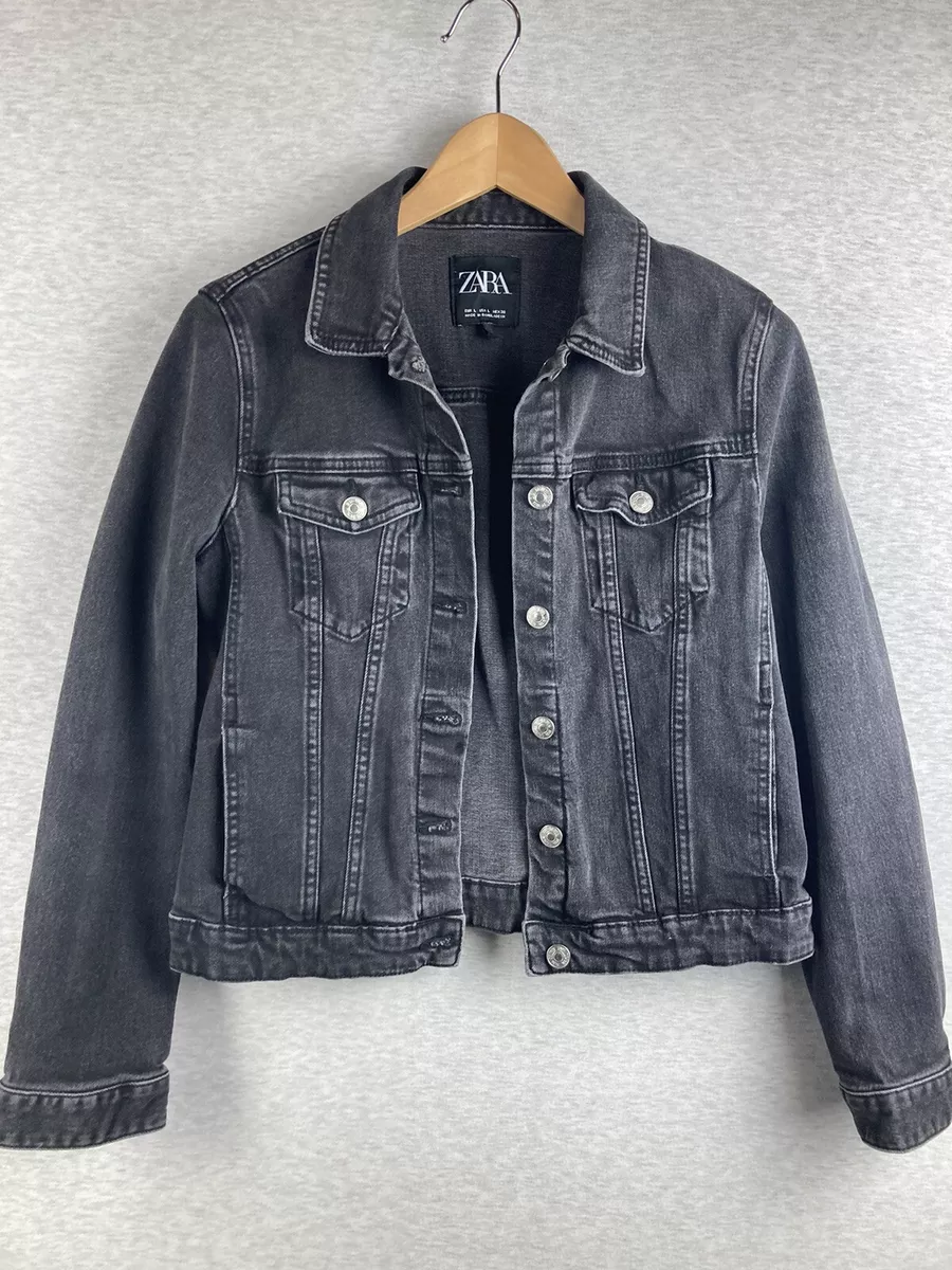 Casual Party Wear Zara Black Men Denim Jacket, Size: Medium at Rs  1100/piece in Begusarai