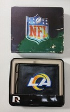 Los Angeles NFL Embroidered Leather Billfold Bi-Fold Wallet
