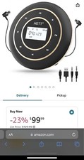 C105 Portable Cd Player For Car With Bluetooth And Fm Transmitter Rechargeable C
