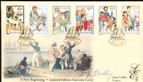 1998 New Zealand Millennium II A New Beginning Limited Edition Souvenir Cover