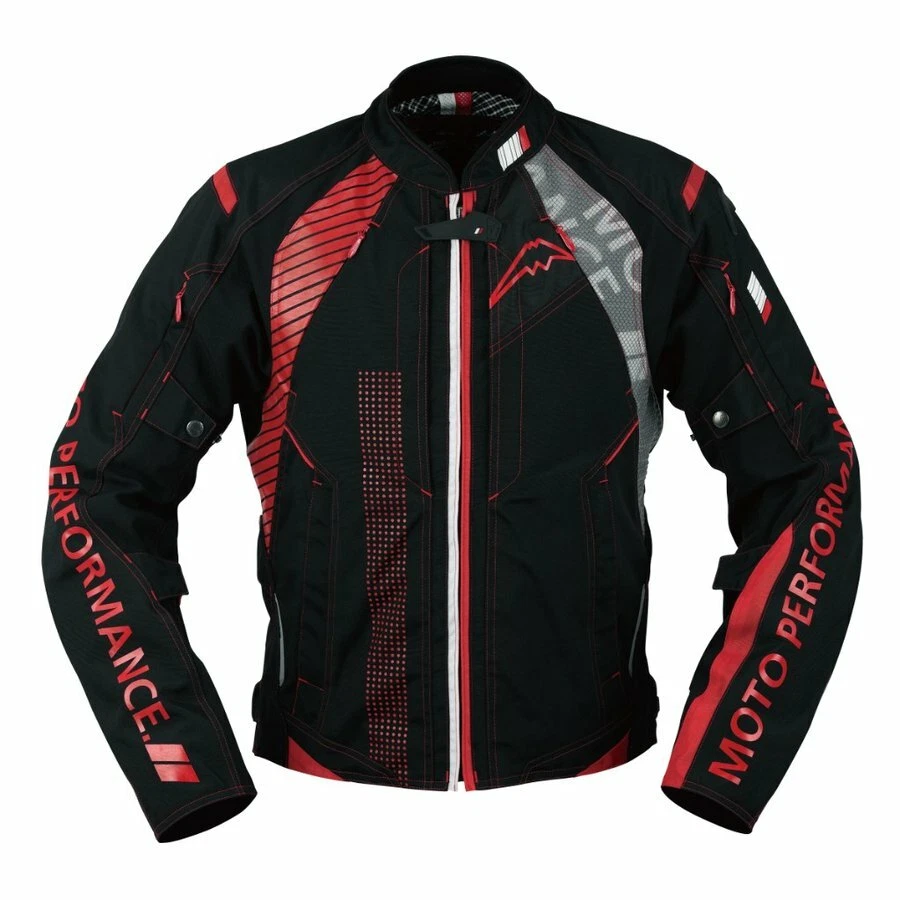 KUSHITANI GENUINE OEM CONTEND JACKET K-2351 RED MOTORCYCLE RIDING WEAR