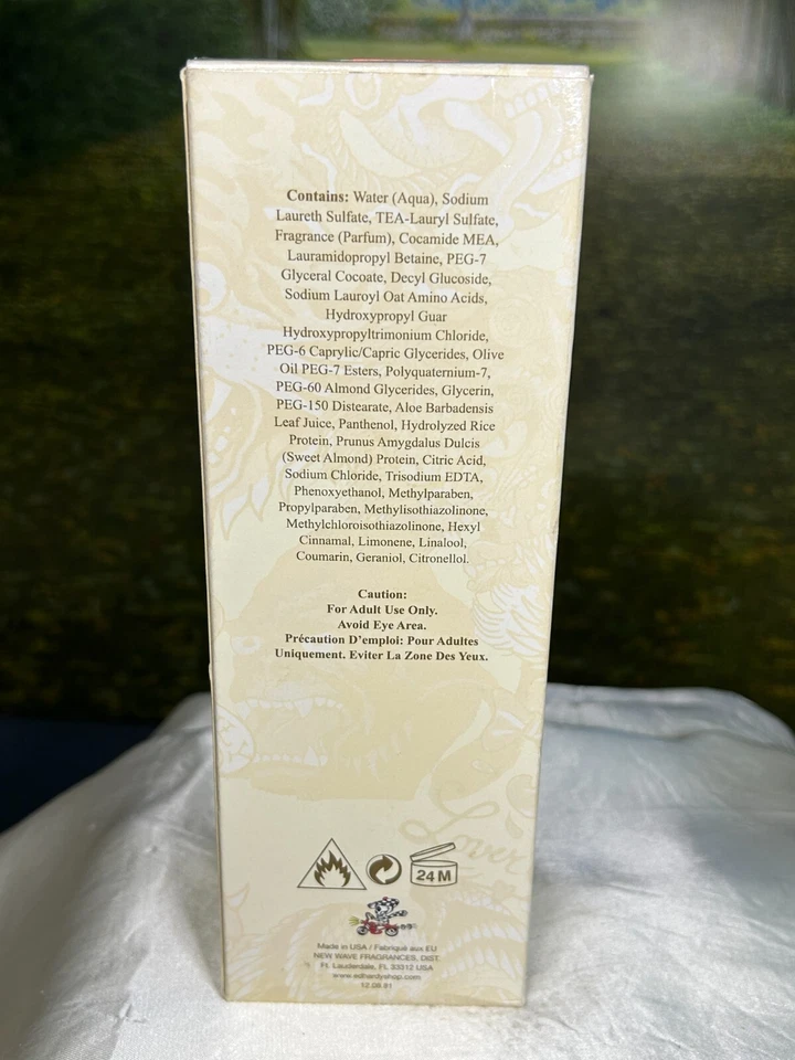 ED HARDY LOVE & LUCK DE CHRISTIAN AUDIGIER 200 ML GEL DE BAÑO Y DUCHA (NUEVO CON CAJA) Foto 4 de 4