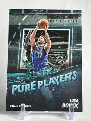 Luka Doncic 2023-24 NBA Hoops #1 Pure Players Dallas Mavericks