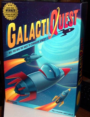 Galactic Quest Board Game Pressman Space Game Brand New & Factory Sealed