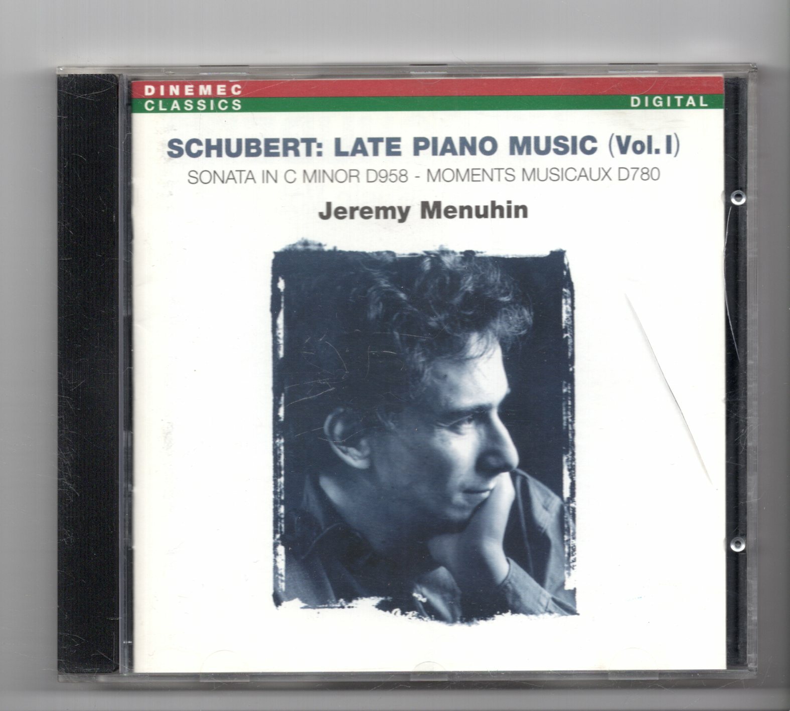 (JQ186) Jeremy Menuhin, Franz Schubert: Late Piano Music Vol 1 - 1996 CD