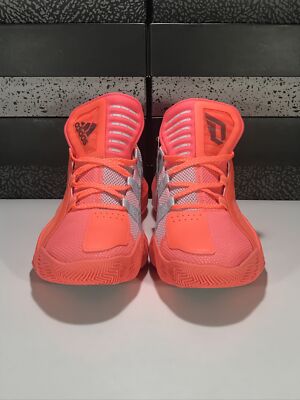 New Adidas Dame 6 “Signal Coral” FX2040 Men display picture 2