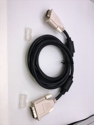 DVI to DVI Cable Male to Male PC Graphic LCD Monitor DVI-D Single Link 5 / 6 Ft
