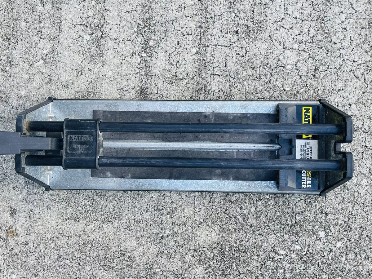 Nattco easy deals score tile cutter