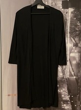 Barbara Kessels Cardigan LAGENLOOK Schwarz Gr.38 Aus 100% Viscose