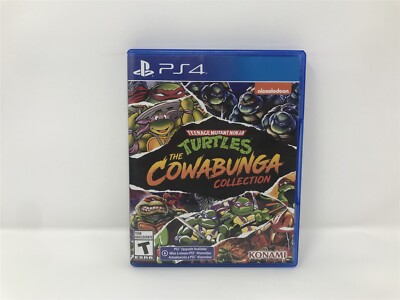 Teenage Mutant Ninja Turtles Cowabunga Collection - Sony Playstation 4 PS4 - CIB