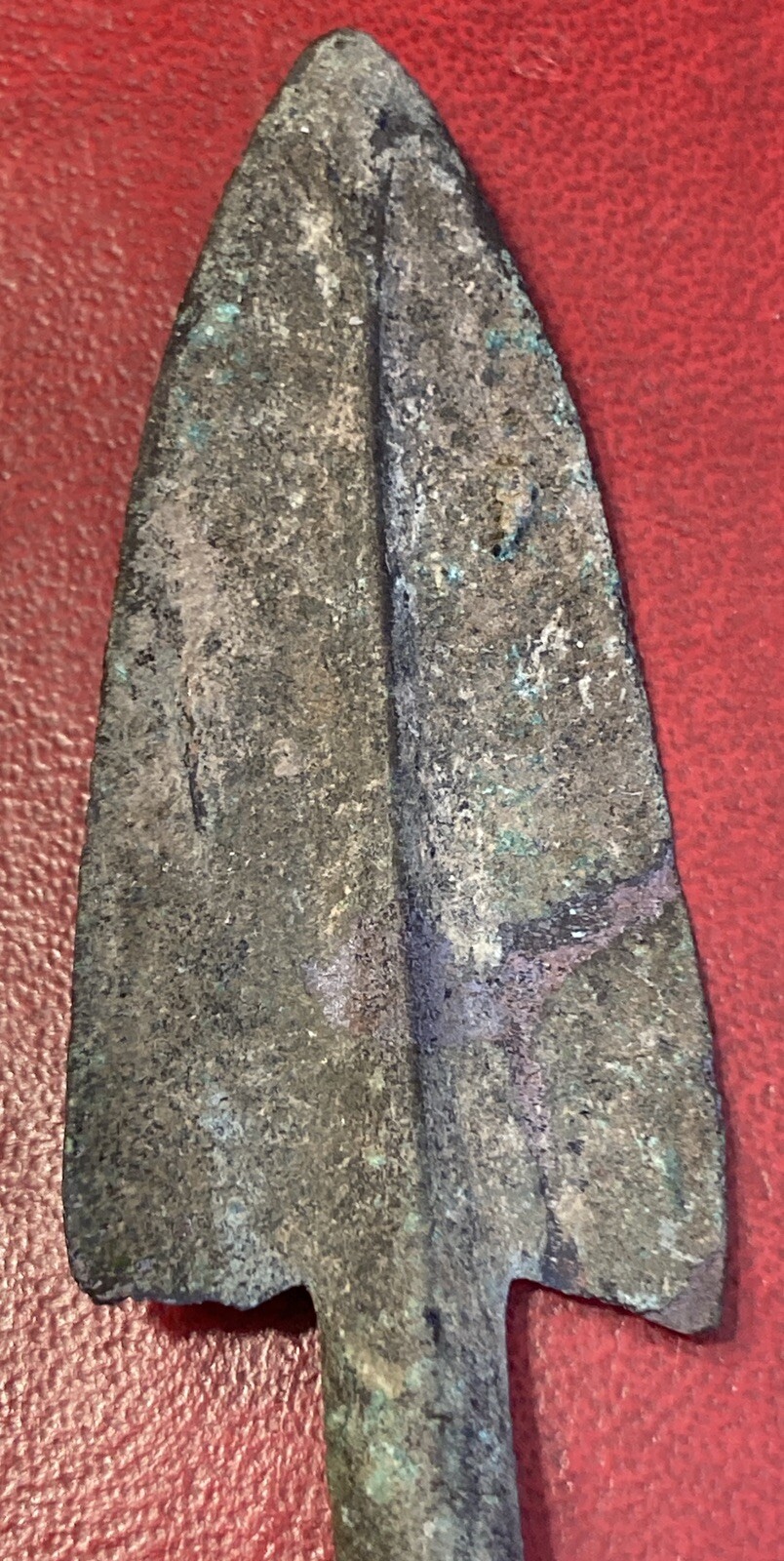 Ancient 4" Bronze Age Lance/Spear Point from Amlash 15th To 8th Cent. B.C.