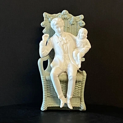 Figurine Ancienne en Biscuit de Porcelaine - Signé "S" Dep Numeroté - En l'Etat - Photo 1/4