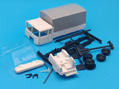 ADP 11001 Robur D 611 Prototyp Pr/ Pl. DDR, VEB, ADP-Bausatz, 1/87, H0