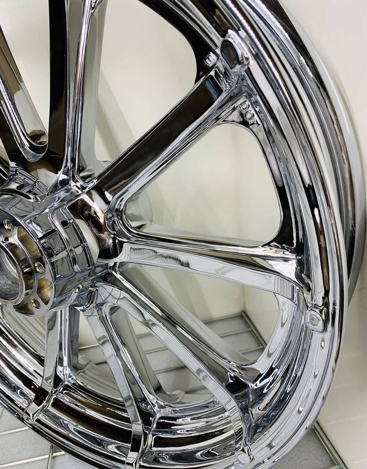 Indian Chieftain Classic ruedas cromadas OEM 2015-23 MAG llantas intercambio Foto 4 de 4