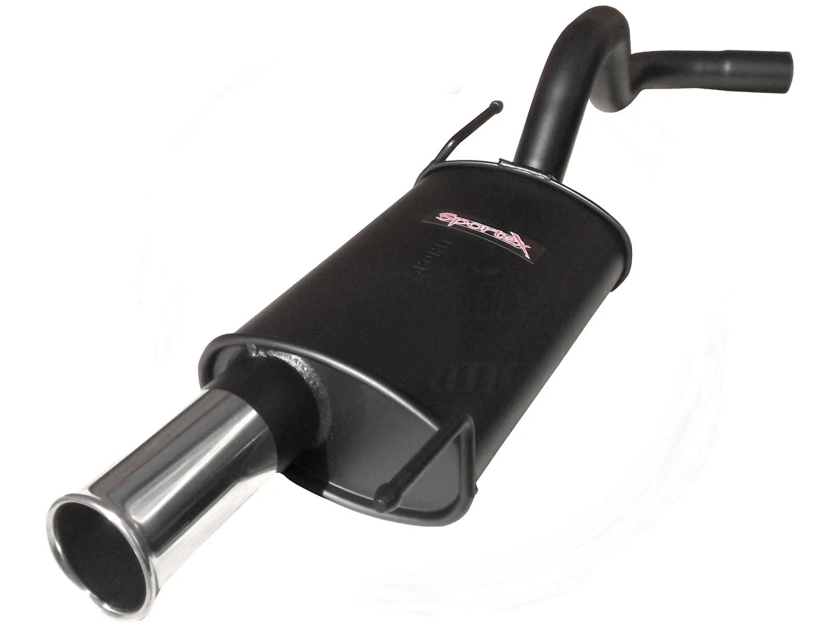 Vw polo exhaust back box deals