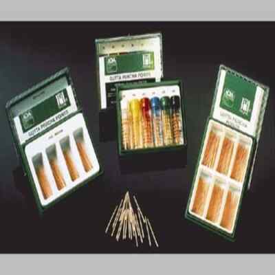 Hygenic Medium-Large Gutta Percha Points, 100 pcs, Natural Color