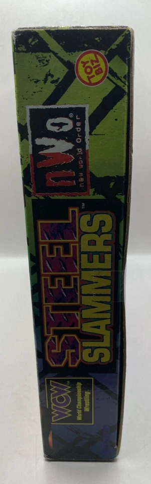 Toy Biz WCW NWO Steel Slammers 8 Pack Mini Figures - Macho Hogan Luger SEALED - Image 4 of 4